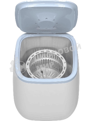 Стиральная машина Белоснежка BRP350WB белый, загрузка вертикальная 3,5 кг, Без отжима, класс: А