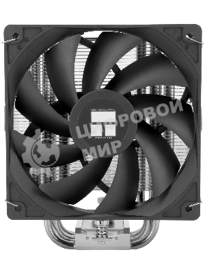Кулер для процессора Thermalright Burst Assassin 120 SE черный/серебристый (4-pin PWM, 148мм, Al/Cu, 6x6мм, 1x120мм, 66.17CFM, 25.6dBA, 1550RPM, S: 1851/1700/1200/115X, AM5/AM4)