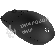 Мышь беспроводная Oklick 201MW черный, 1600 dpi, радиоканал, USB, кнопки - 4