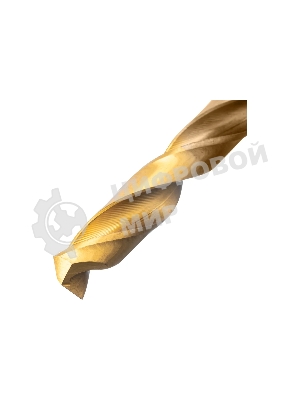 Набор сверл по металлу Denzel 1,5-6,5мм, Р6М5К8-TiN, Golden Tip, 13 шт