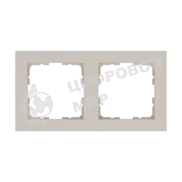 Рамка Jasmart 2-м G-Classic тауп