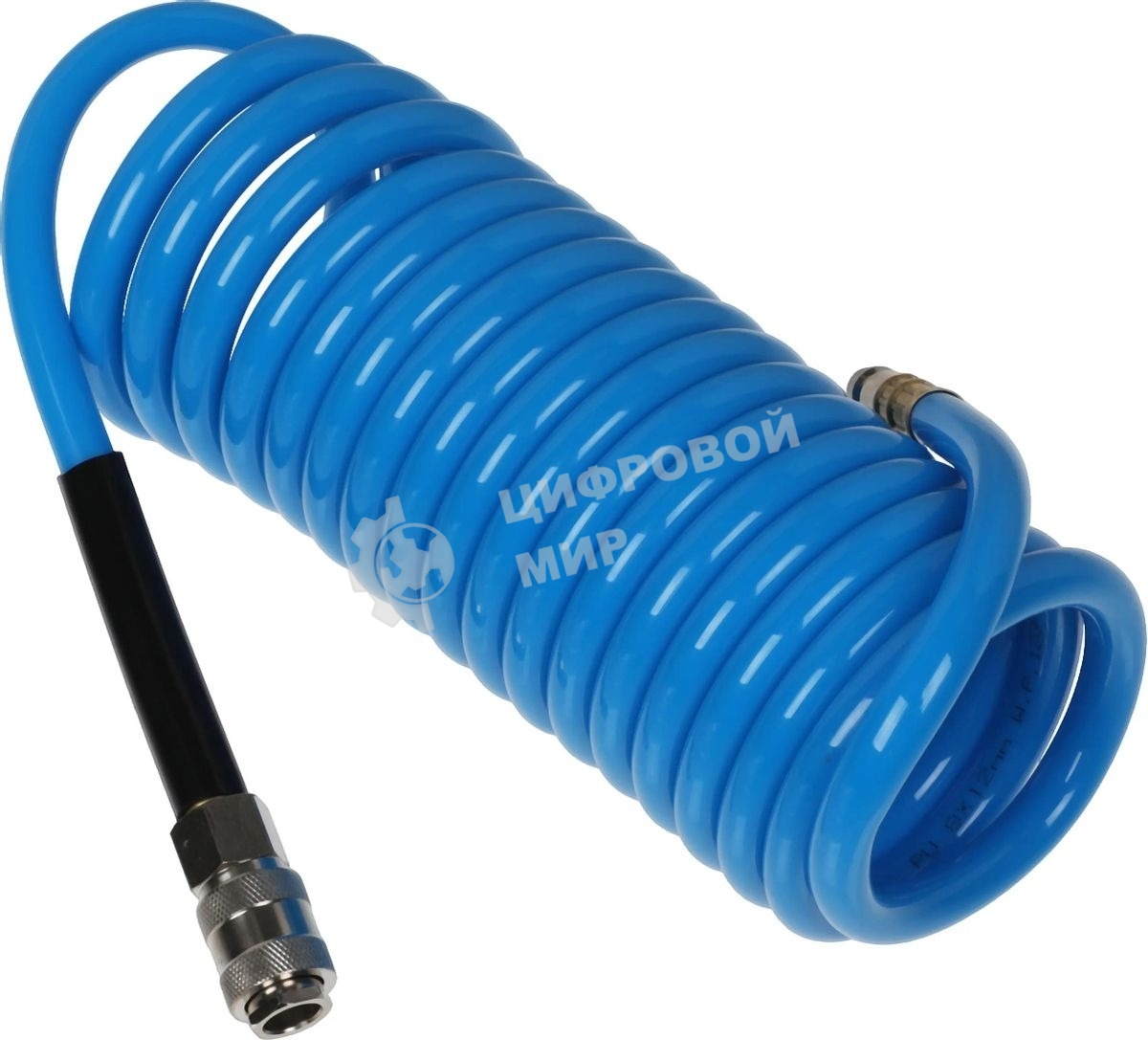 Шланг FUBAG спиральный с фитингами рапид полиуретан 15 бар 8x12мм 5м 170304