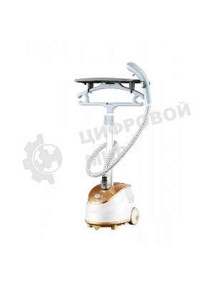 Отпариватель Kelli KL-825 белый/золотой, 2800 Вт, 35 г/мин, 2000 мл