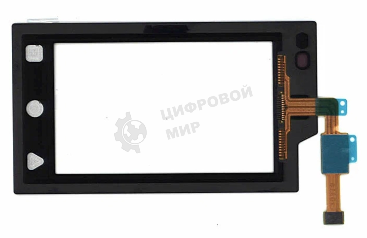 Сенсорное стекло (тачскрин) для Zebra WT6000 WT60A0, черное