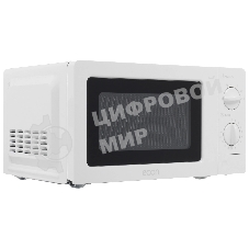 Микроволновая печь ECON ECO-2030M белый 20 л, 700 Вт, переключатели - поворотный механизм