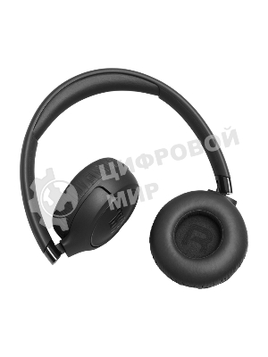Беспроводные/проводные наушники JBL Tune 680NC черный, накладные, Bluetooth + проводной, адаптивное шумоподавление