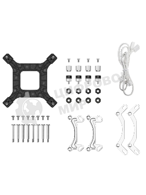 Система водяного охлаждения Deepcool LE240 V2 Pure Soc-AM5/AM4/1200/1700/1851 белый 4-pin 28.2-31.6dB Al 220W 1266gr Ret (R-LE240PURE-WHLNMD-G-1)