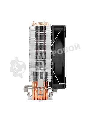 Кулер ExeGate Wizard EXX600-PWM.FRGb (Al+Cu, 6 тепл.трубки, LGA775/1150/1151/1155/1156/1200/1700/1851/AM2/AM2+/AM3/AM3+/AM4/AM5/FM1/FM2/754/939/940, TDP 180W, Fan 120мм PWM, 800-2400RPM, Hydro bearing, 4pin, 11-24db, 540г, FRGb подсветка, с термопастой, на защелках, Color Box)