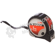 Рулетка Matrix continuous fixation 5мх19мм обрезиненный корпус плавная фиксация