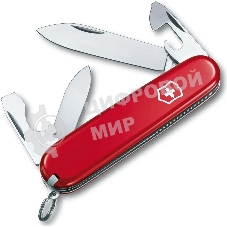 Нож перочинный Victorinox Recruit (0.2503) 84мм 10 функций красный карт.коробка