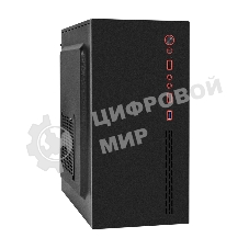 Компьютерный корпус Minitower ExeGate BAA-403U2-UNS400 (mATX, БП UNS400 с вент. 12см, 1*USB/2*USB 3.0, HD Audio, черный)