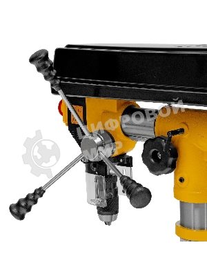 Станок сверлильный радиальный Denzel DDM-550R, 550 Вт, 16 мм, 12 ск., настольный