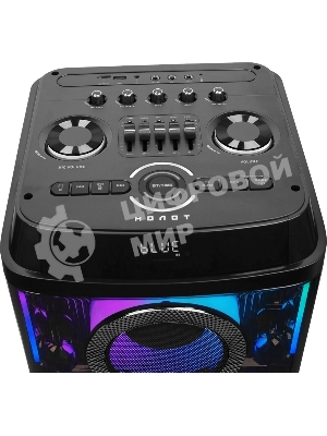 Колонка портативная Ural 203 черный 2000W 1.1 BT/3.5Jack/USB-C 15м 9000mAh