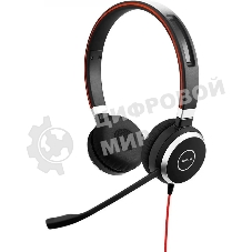 Гарнитура Jabra Evolve 40 MS чёрный, проводная