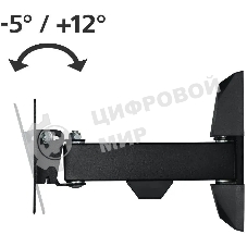 Кронштейн для телевизора Hama H-118113 черный, 10