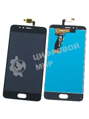 Дисплей для Meizu M5s, черный