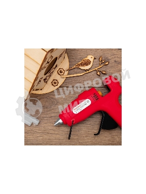 Клеевой пистолет Rexant, 60 Вт / 100 Вт два режима, Ø11 мм, блистер