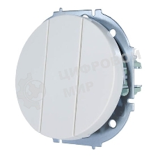 Выключатель 3-кл. СП OSEN механизм бел. LEZARD 743-0288-109