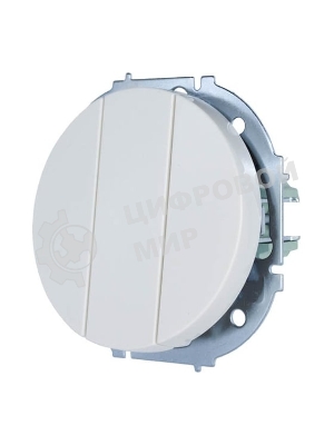 Выключатель 3-кл. СП OSEN механизм бел. LEZARD 743-0288-109