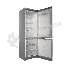 Холодильник Indesit ITS 5180 XB нержавеющая сталь двухкамерный 220/78л морозилка снизу, No Frost