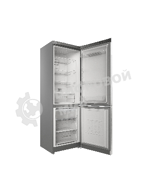 Холодильник Indesit ITS 5180 XB нержавеющая сталь двухкамерный 220/78л морозилка снизу, No Frost
