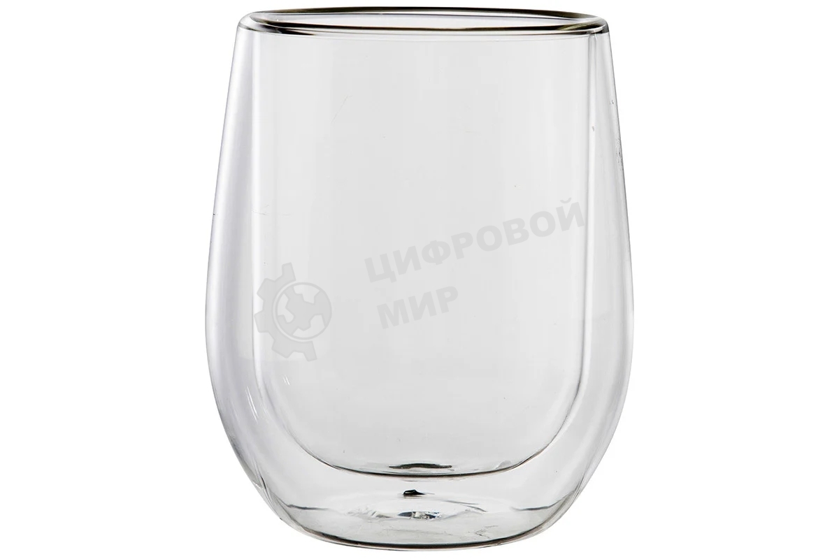 Стакан LEONORD AROMA, объем:200 мл с двойными стенками (боросиликатное стекло) (008244)