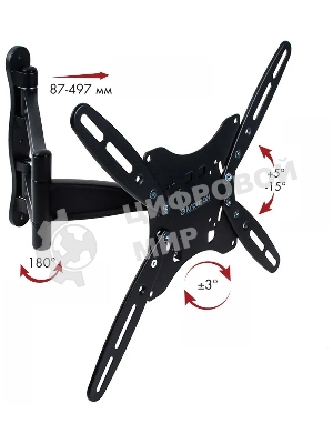 Кронштейн для телевизора Kromax TECHNO-5 серый 15