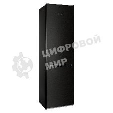 Холодильник Nordfrost NRB 154 B черный матовый двухкамерный 238/115 л морозилка снизу, капельная система