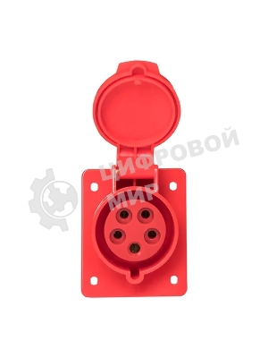 Розетка стационарная внутренняя EKF 425 PROxima 3Р+РЕ+N 32А 380В IP44