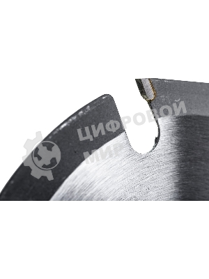 Диск пильный по дереву Fit, посадочный диаметр 22.2 мм, 3 зуба с карбидными вставками, мелкий зуб, 125 мм