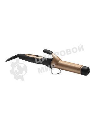 Щипцы для завивки волос BBK BST2502 черный/шампань, 32 мм, 200 °C, 1 режим