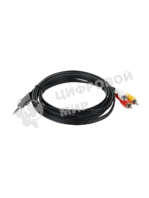 Кабель соединительный 3.5 Jack (M)/3 RCA (M) TAV4545-2M Telecom
