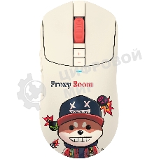 Мышь беспроводная/проводная A4Tech Bloody R72 Ultra Duo Proxy Boom бежевый, 20000 dpi, USB Type-A/Type-C, радиоканал, кнопки-7