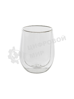 Стакан LEONORD AROMA, объем:200 мл с двойными стенками (боросиликатное стекло) (008244)