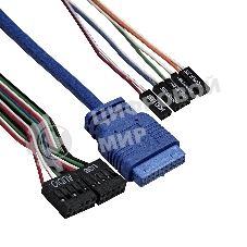 Компьютерный корпус Desktop ExeGate MI-207U-450W-8 EX288783RUS(miniITX/mATX, БП M450 с вент. 8см, 1*USB+1*USB 3.0, аудио, черный)