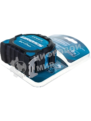 Рулетка Experte, 8 м x 27 мм, двухкомпон. корпус, магнит, двухстор. разметка, нейлон Gross