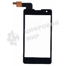 Сенсорное стекло (тачскрин) T399 VER1.2 для DNS S4003, черное