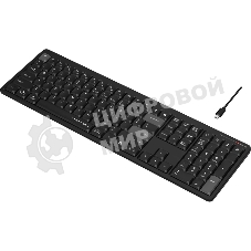 Клавиатура беспроводная A4Tech Fstyler FBX55C черный USB BT/Radio slim Multimedia (FBX55C)
