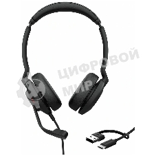 Гарнитура Jabra Evolve2 30 SE MS Stereo чёрный, проводная