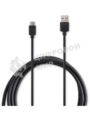 Кабель Buro BU-USB-AC-1M USB A (m)-USB Type-C (m) 1м черный