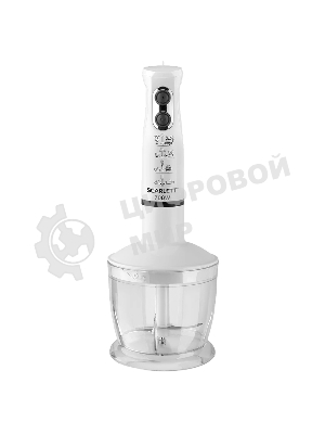Блендер погружной Scarlett SC-HB42M33 белый, 700 Вт, 4 в 1