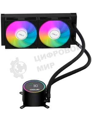Система жидкостного охлаждения Coolleo ICE Fairy DIG 240 LITE BK (DIG-240-LITE-BK)