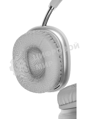 Беспроводные/проводные наушники Hoco W35 Air Triumph серебристый, полноразмерные, Bluetooth + проводной, до 45 ч