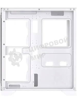 Компьютерный корпус Bloody BD-CC103 белый без БП mATX 7x120мм 1xUSB 2.0 1xUSB 3.0 audio bott PSU