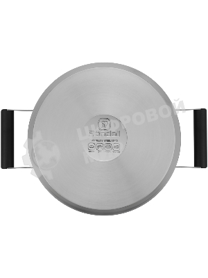 Кастрюля Rondell Bayoneta RDS-1808 5.1 л. d=24 см (с крышкой) стальной