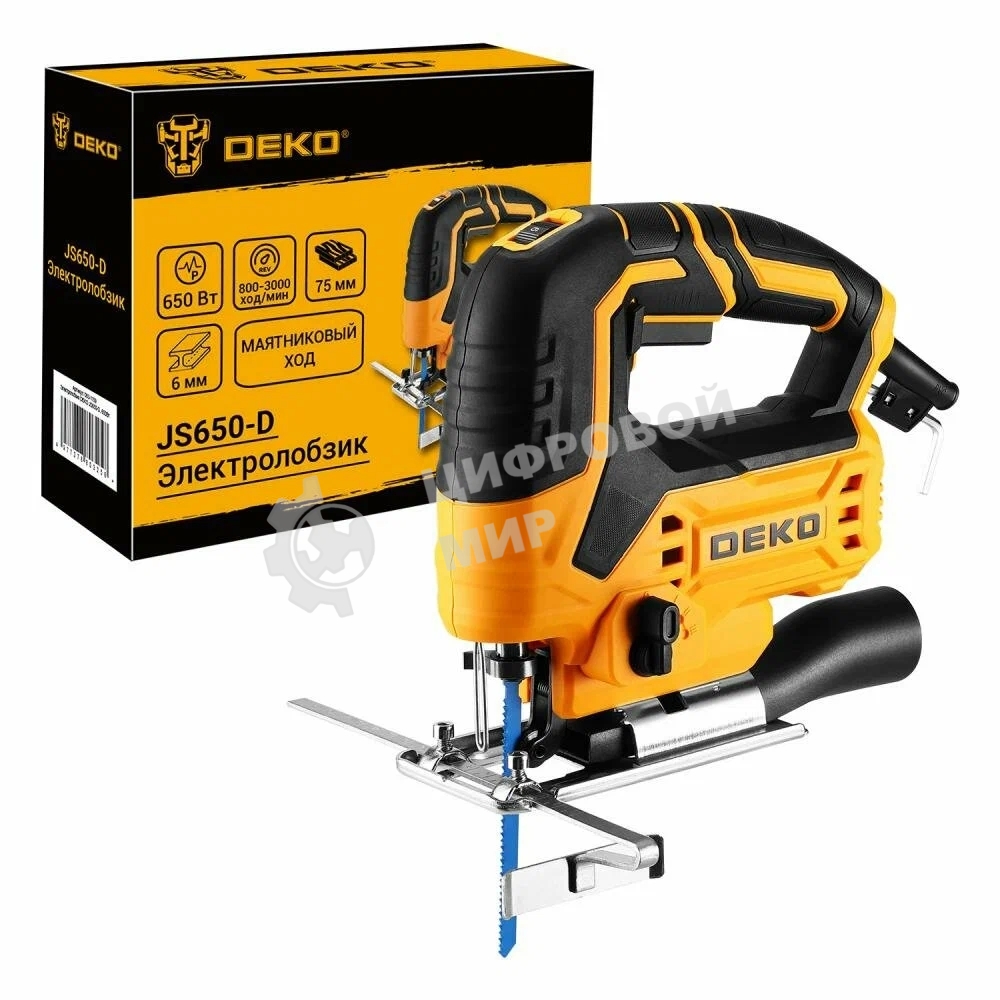 Лобзик электрический DEKO JS650-D, 650Вт 083-1159