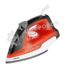 Утюг Centek СТ-2347 красный, 1800 Вт, 20 г/мин, 80 г/мин, 200 мл