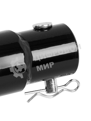 Шнек для грунта Denzel E-250, диаметр 250 мм, длина 800 мм, соединение 20 мм, несъемный нож