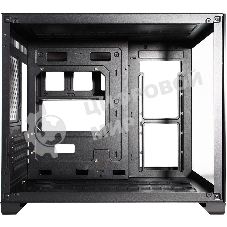 Компьютерный корпус 1STPLAYER MEGAVIEW MV6-T Black/mATX/MV6-TP-BK