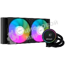 Система жидкостного охлаждения Coolleo ICE Fairy DIG 240 LITE BK (DIG-240-LITE-BK)